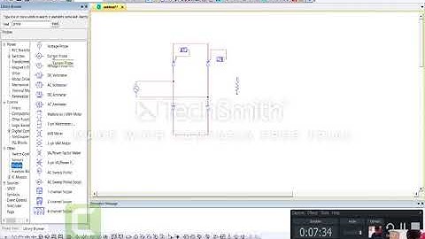 Single Phase Half Wave Controlled Rectifier with R Load using Psim Software