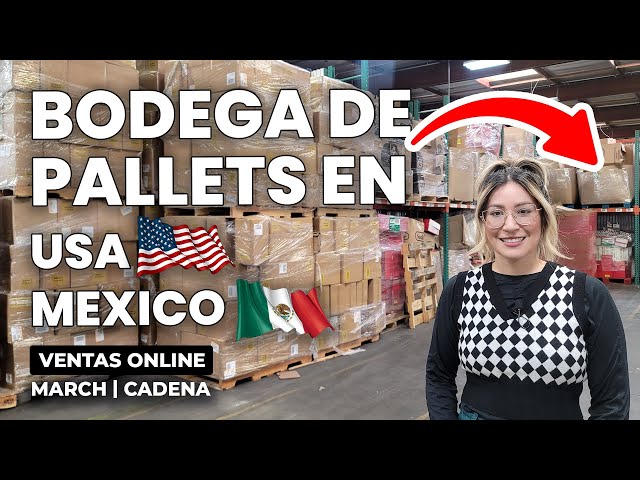 PALLETS de DEVOLUCIONES y LIQUIDACIONES como en USA - La NUEVA