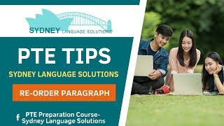 Pte Tips Re-Order Paragraph