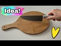 Look What I Made With a Wooden Cutting Board!