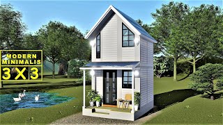 Download lagu Home Design 3x3 Meter | Modern | Elegan Dan Minimalis