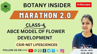 MARATHON -2.0 - ABCE Model of Flower Development - Free Class- CSIR NET Lifesciences