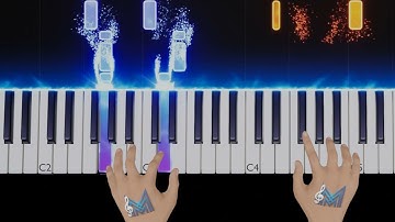 Easy Piano Tutorial: Suzan Boogie Woogie In C (Slow)