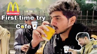 First time try coffee | Funny vlog | maken