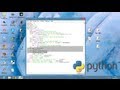 Vídeo Aula - Python 3.3.0 - Aula 1 - Português - Tutorial