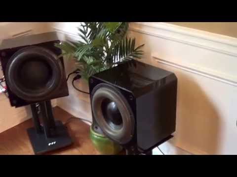 Sunfire True Signature TS-EQ12 Subwoofer (2,700W!) with Emotiva XPA-5 Gen 2, Polk LSiM-703 and Verdi