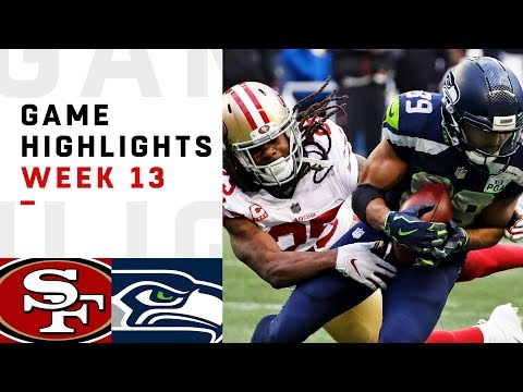 49ers vs. Seahawks Week 13 Highlights | NFL 2018