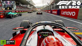 Charles Leclerc's Ferrari SF 26 - Austrian GP 25% Race | F1 26 Ultra Realistic Gameplay 4K