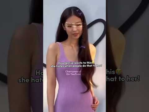 Jennie Doesnt Like When People Touch Her! Jennie Kpop