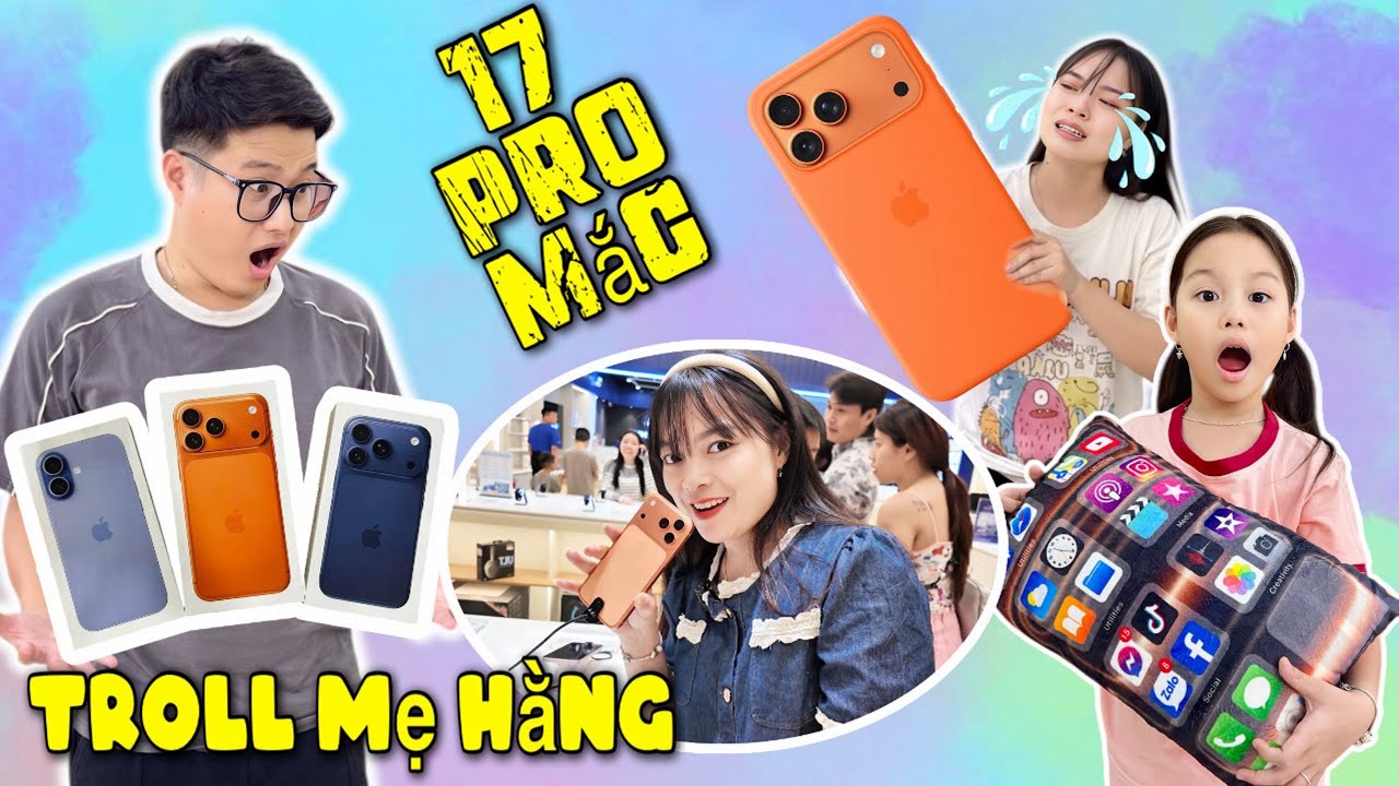 Anh Hùng Tặng Iphone 17 ProMax Cho Chị Hằng Và Màn Unbox Cảm Động