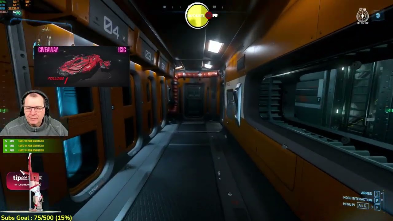 STAR CITIZEN 🚀[ 4.5.0 ]-[ LIVE ]-[ n°364 ]-!giveaway-!CIG-!tipeee-!partner-!news-!patch-Star Cit