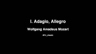 Video thumbnail of "Wolfgang Amadeus Mozart - I. Adagio, Allegro"