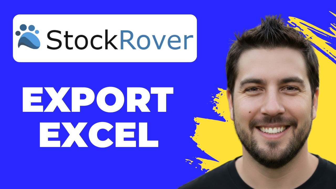 How To Export Portfolio Data To Excel In Stock Rover (Working 2026 ...