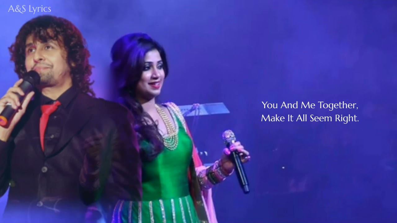 Oh My Love Full Song With Lyrics By Sonu Nigam  Shreya Ghoshal
