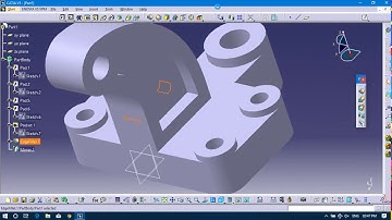 CATIA Part design exercise 2