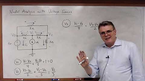 EECE 2112 Module 19:  Nodal Analysis with Voltage Sources