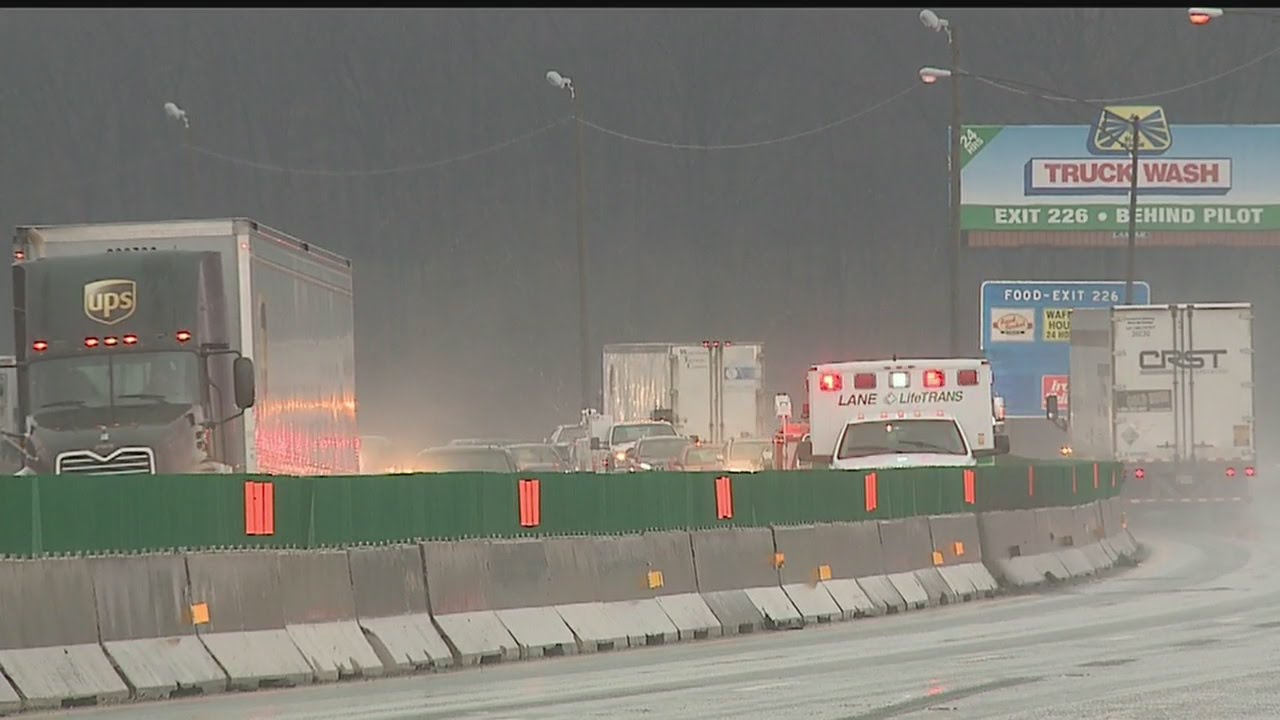 I80 reopens following accident in Girard YouTube