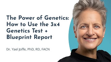 The Power of Genetics: How to Use the 3x4 Genetics Test + Blueprint Report