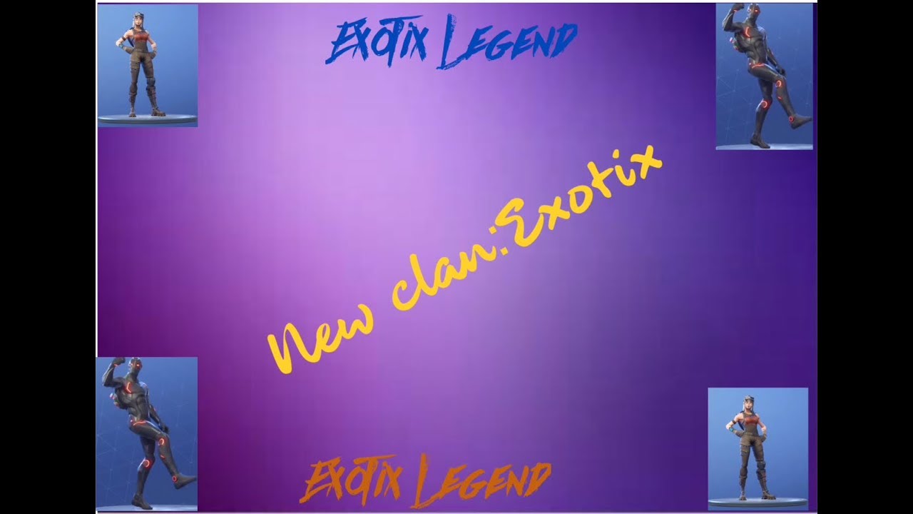 New Clan for underated playerz[Exotix] |tryout| pro console [BR]