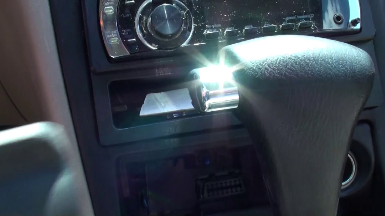 96 Honda Accord OBDII plug location - YouTube