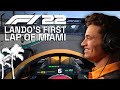 Lando Norris Plays F1 22 For The First Time - Miami GP Circuit Lap