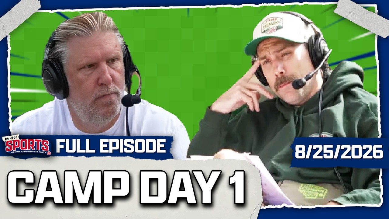 College Football Is In SHAMBLES + We're Live From Camp Barstool | Mostly Sports EP 719 | 8.25.26