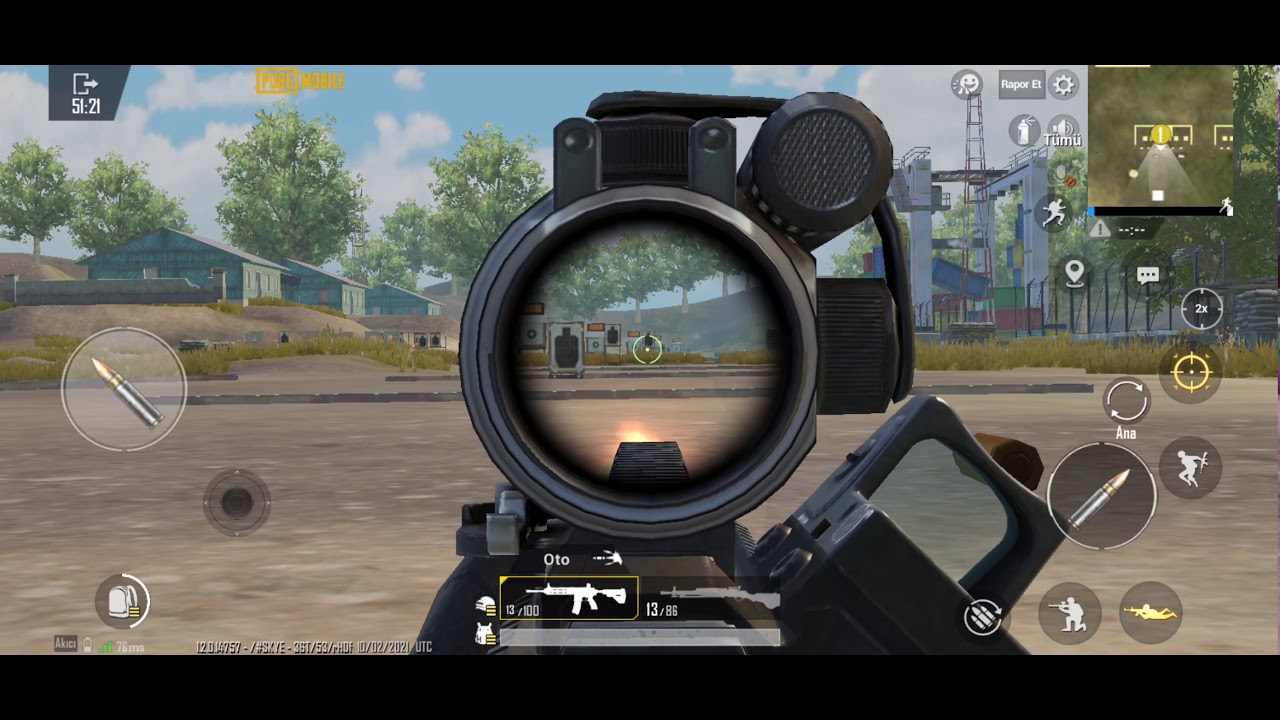 PUBG Mobile 2 Parmak Ayarı ile Coştuk! 🔥