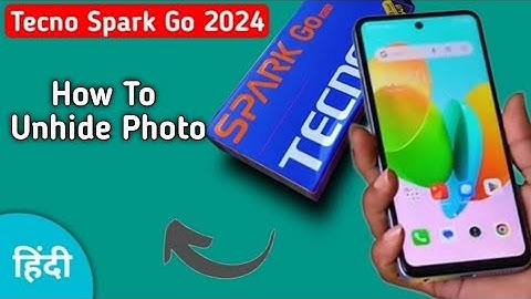 Tecno Spark Go 2024 photo unhide kaise kare, how to remove hidden photos in tecno,photo hide setting