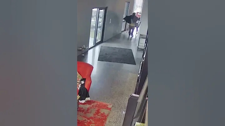 Great Dane Protects Alarmed Owner from Home Intruder | An Animal Saved My Life | A&E #shorts