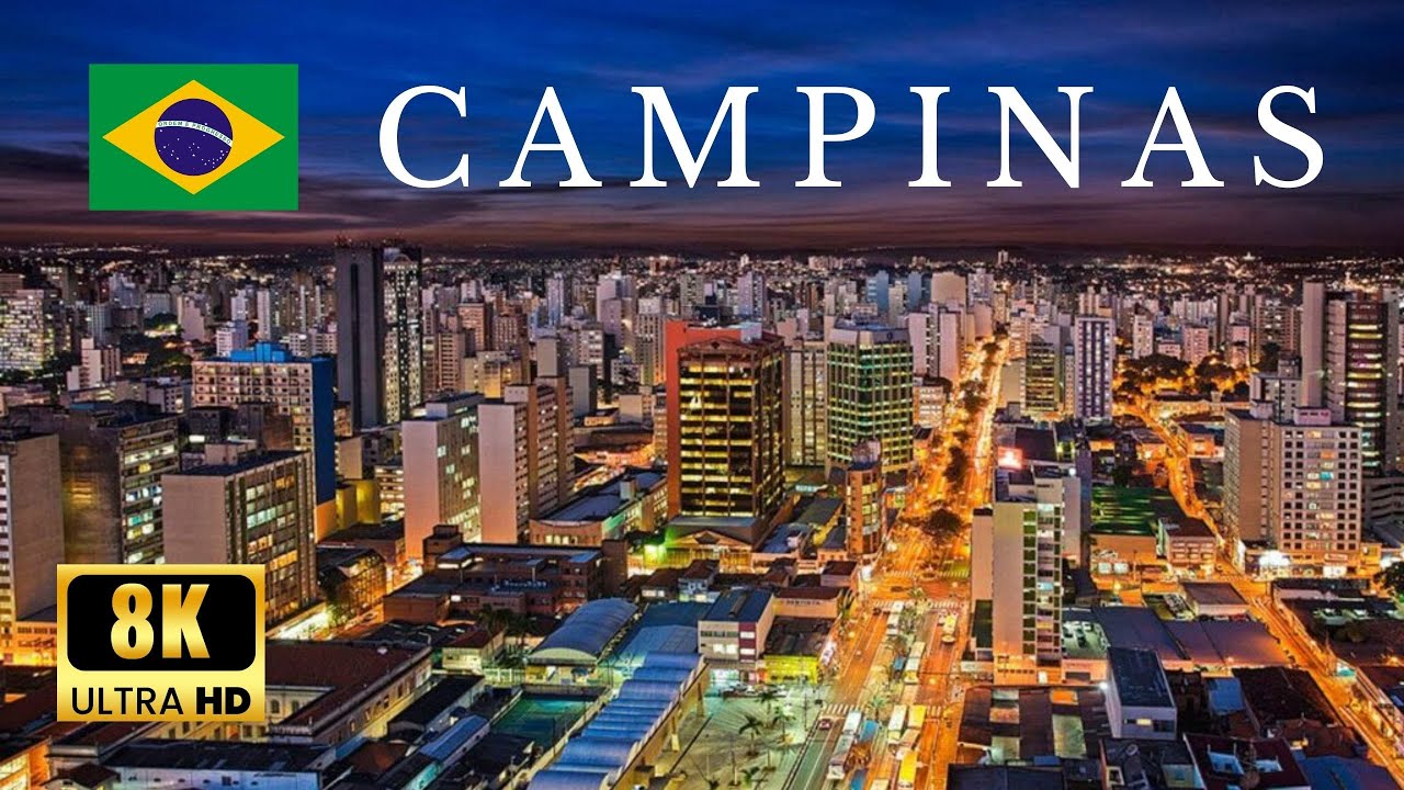 ▶️ CAMPINAS SP, Brazil 🇧🇷 | 8K ULTRA HD | by Drone Footage