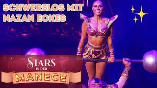 Schwerkraft war gestern✨ Kraft-AKROBATIK mit Nazan Eckes! | Stars in der Manege | SAT.1