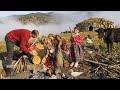 An Amazing Day in the Forest | Cooking Local Goose over Open Fire