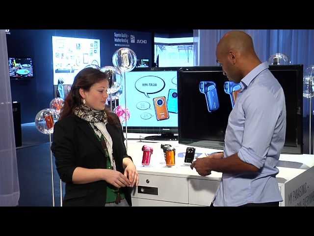 The New Panasonic HM-TA20 + Panasonic HX-WA10 in test - YouTube