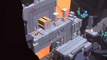 Lara Croft GO : The Cave of Fire : 6 - A Slow Ascent last hidden item found ! ( not a walkthrough )