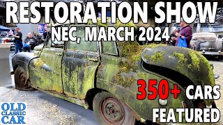 The NEC RESTORATION SHOW 2024 - an in-depth guide to the classic cars on show