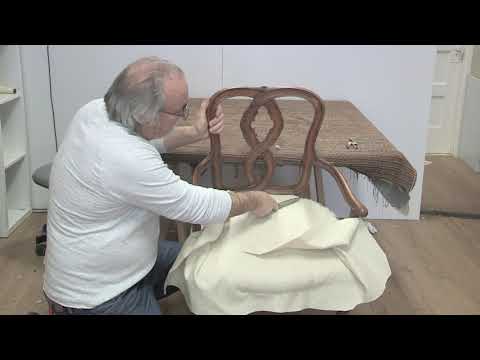 How to Cut Fabric Around Posts