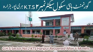 Education/COVID-19/G.H.S Sector No.2 KTS,/Haripur,/Pakistan / Reopened