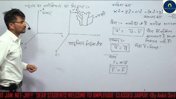 mechanics  Unit-01   lecture-12 B.sc -1st year by ankit sir