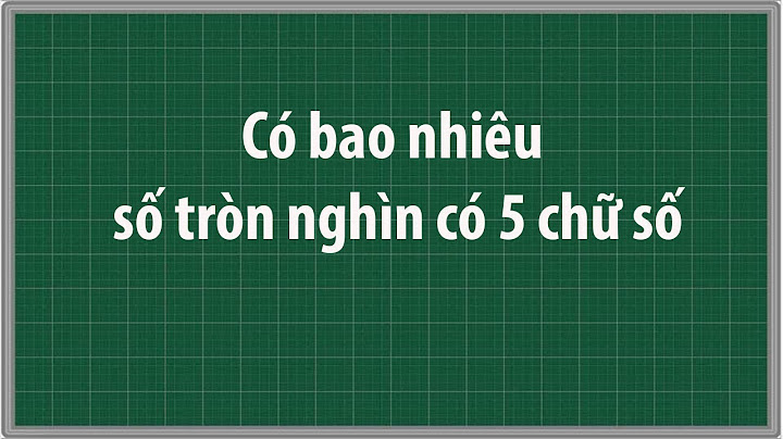 Có bao nhiêu số palindrom có 5 chữ số năm 2024