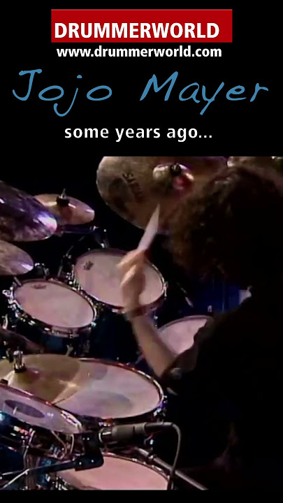 Jojo Mayer: some years ago - #jojomayer  #drumsolo  #drummerworld