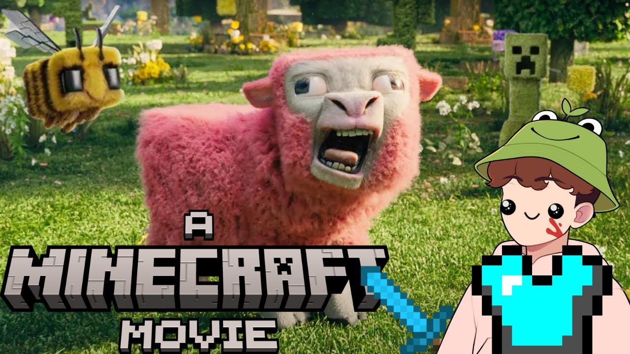 Reacting To The MIND-BLOWING Minecraft Movie Trailer! - YouTube