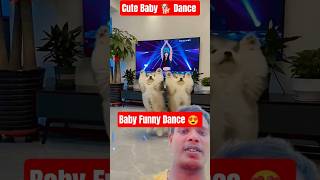 🐕 Cute Baby Dog Funny Dance 😍 ।। #shorts #viral #trending #dog #funny #dance