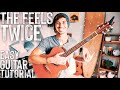 The Feels TWICE Guitar Tutorial (트와이스) // The Feels Guitar // Guitar Lesson #898