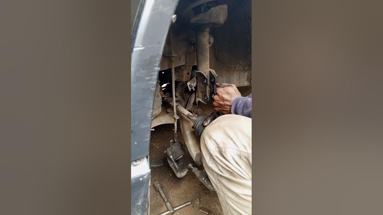 Removing a faulty drive shaft YouTube