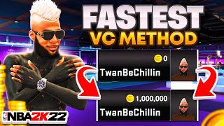 *NEW* HOW TO GET VC FAST IN NBA 2K22! (NO VC GLITCH) THE BEST & FASTEST WAYS TO EARN VC IN NBA 2K22!