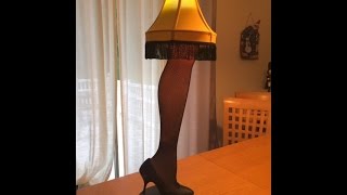 DIY Leg Lamp from A Christmas Story: Simple & Quick Tutorial