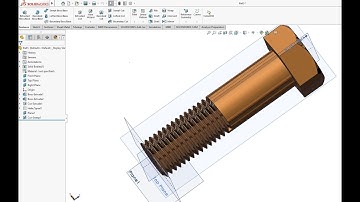bolt thread in solidworks tamil