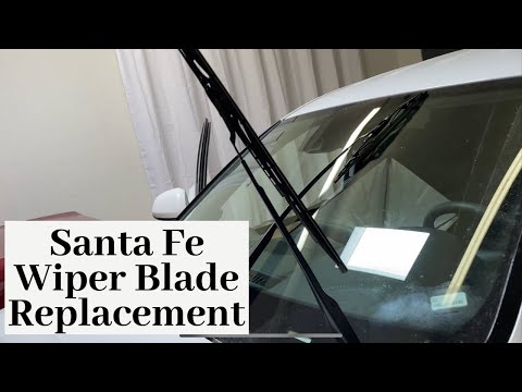 How to Replace 2019 – 2021 Hyundai Santa Fe Windshield Wiper Blades – Remove Install Change Tutorial