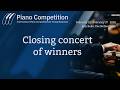 Closing Concert Of Winners And Presentation Of Prizes International Piano Competition 2026