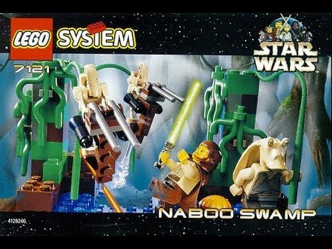 LEGO STARWARS 7121ナブースワンプ - YouTube